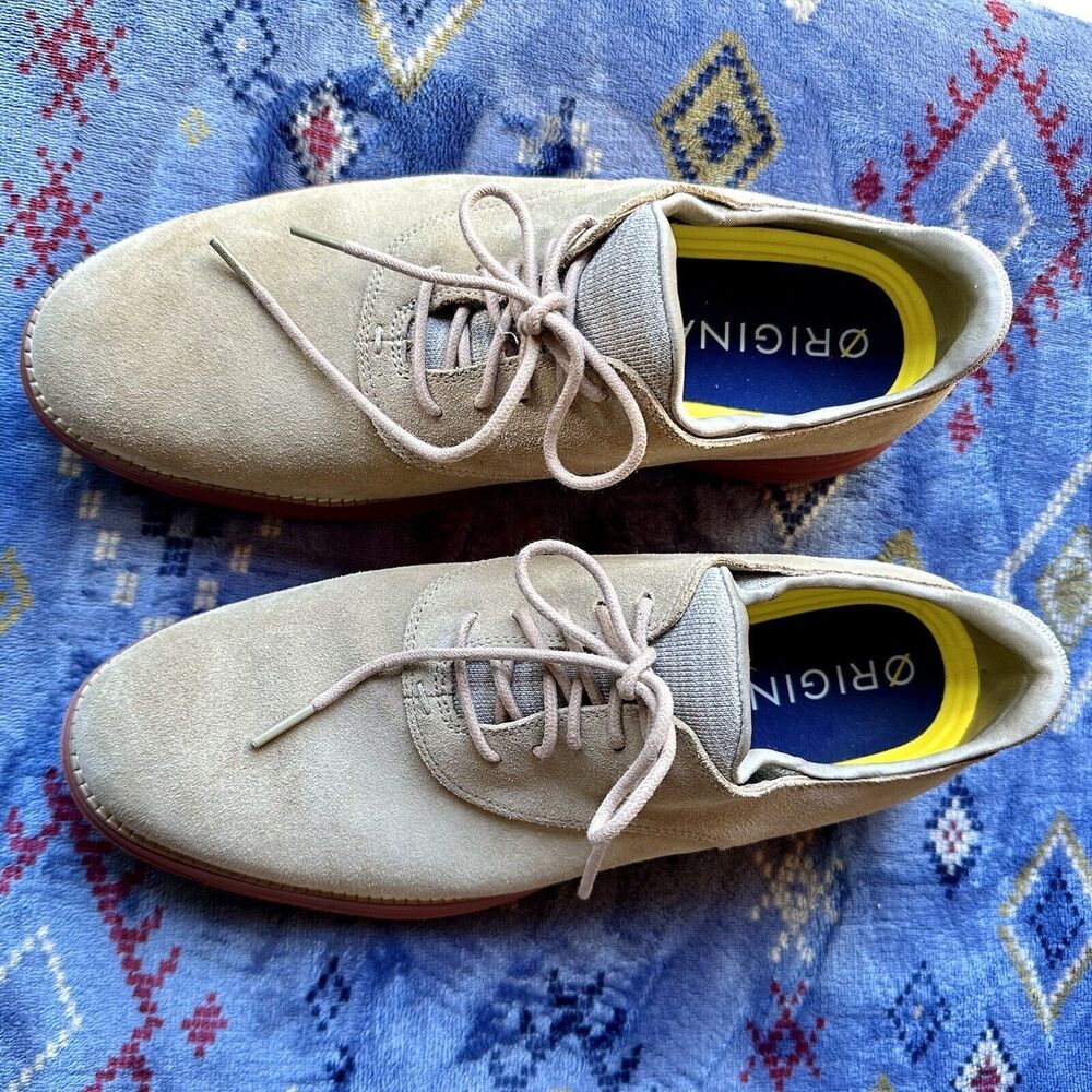 Cole Haan OriginalGrand Ultra Derby In Safari Suede C32065 10.5 Dress Casual